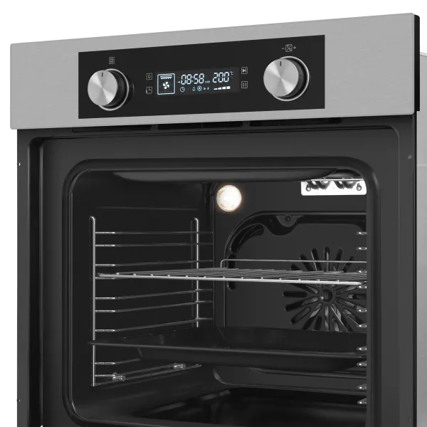 Шкаф духовой электрический MAUNFELD AEOH6062 Нержавеющая сталь