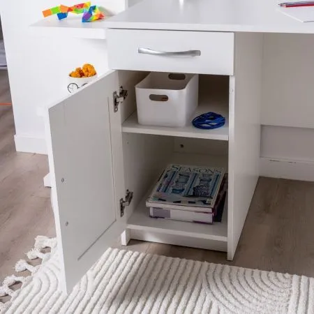 2.03.06.030.1 КАСТОР стол письменный 116х65 RU белый