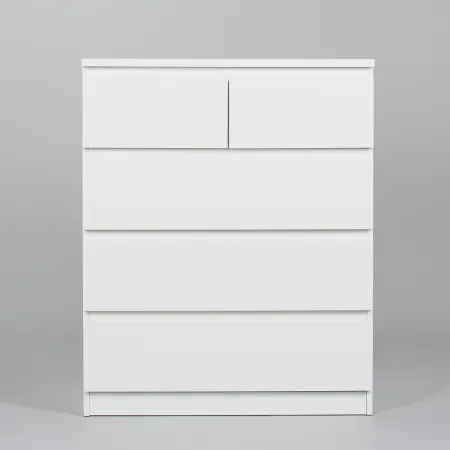 2.05.02.080.1 МАЛЬТА комод 3+2 ящика 80х99 белый RU