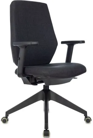 Кресло Бюрократ CH-545L черный 38-418 крестов.4-луч. пластик