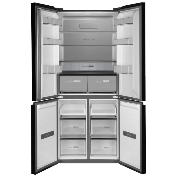 Холодильник с инвертором MAUNFELD MFF190NFB01 Черный