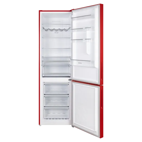 Холодильник MAUNFELD MFF200NFR Красный