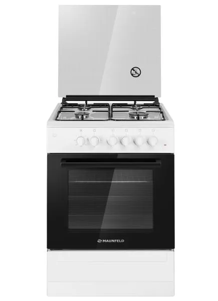 Газовая плита с электрической духовкой MAUNFELD MGC60EEW03 Белый