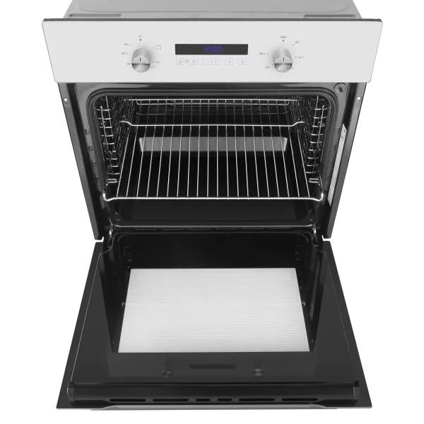 Шкаф духовой газовый с электрическим грилем MAUNFELD MOGM703W Белый