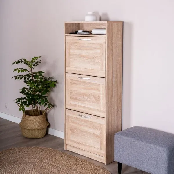 2.02.10.440.3 СИРИУС тумба для обуви 60х143 сонома RU