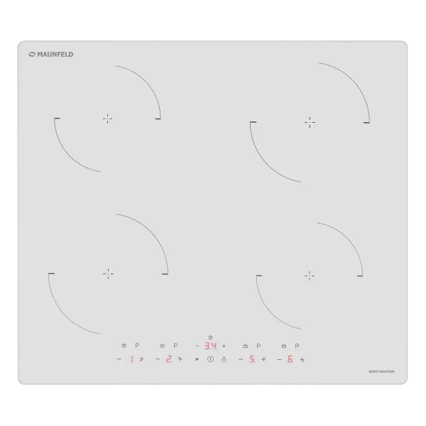 Индукционная варочная панель MAUNFELD CVI604EX Белый