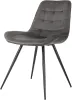 Стул для дома Бюрократ CH-K2_4 комплект 4шт т.серый Holland 18 металл черный на ножках (CH-K2_1/HL18_4)