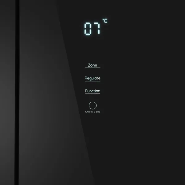 Холодильник с инвертором MAUNFELD MFF190NF01 Черный