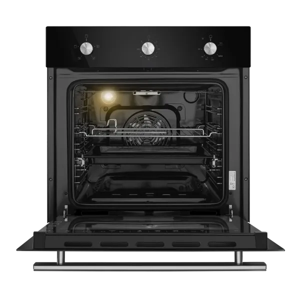 Шкаф духовой газоэлектрический MAUNFELD EOGC604 Slim Черный