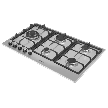 Газовая варочная панель MAUNFELD EGHS.95.33CS\G Нержавеющая сталь