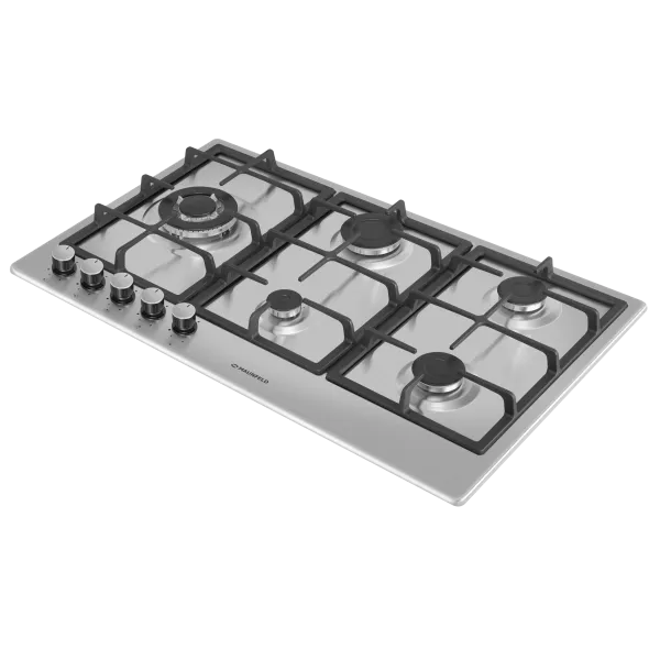 Газовая варочная панель MAUNFELD EGHS.95.33CS\G Нержавеющая сталь