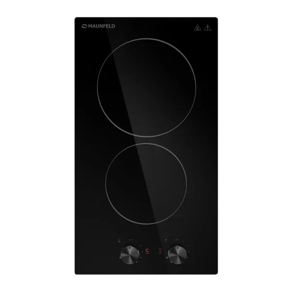 Электрическая варочная панель MAUNFELD CVCE292M Черный/черная фурнитура