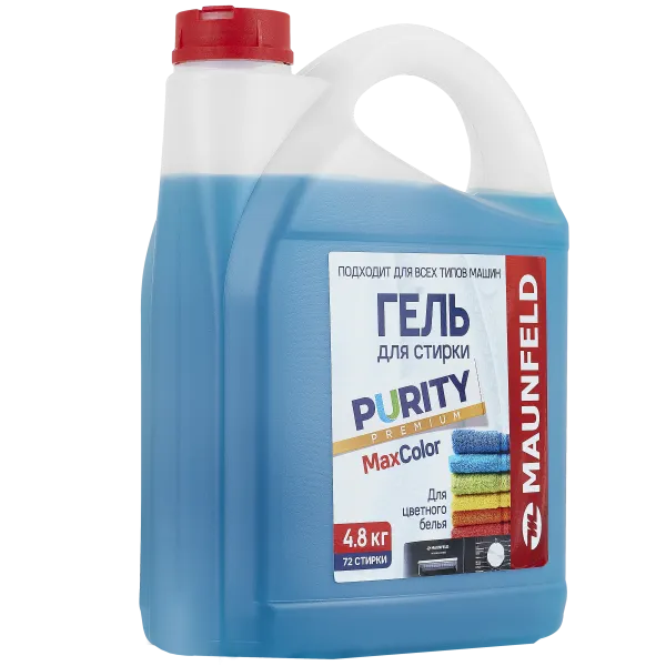 Гель для стирки Maunfeld Purity Max Color 4800г MWL4800BC Голубой