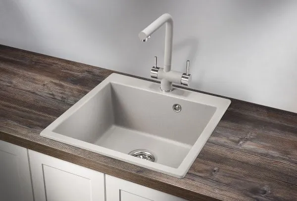 5102, БАЗАЛЬТ, кухонная мойка, кварц