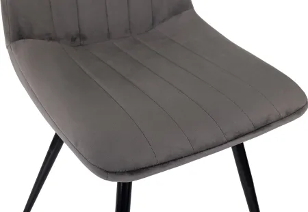 Стул для дома Бюрократ CH-K6_4 комплект 4шт Holland 18 металл черный на ножках (CH-K6_1/HL18_4)