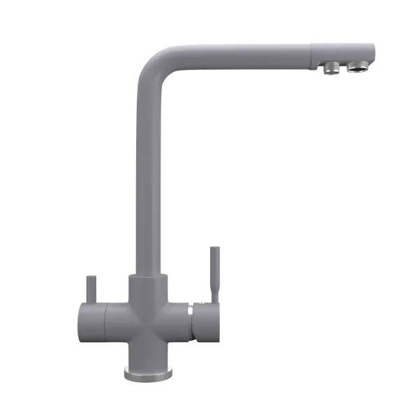 Кухонный смеситель MAUNFELD MFQT-16 Светло-серый