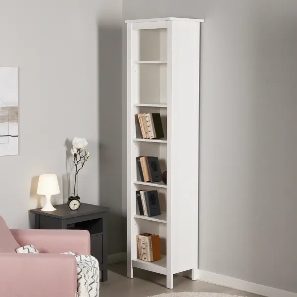 2.08.07.100.1 САГА стеллаж 50 белый RU