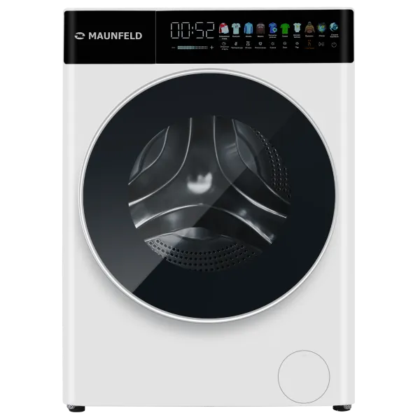 Стиральная машина c инвертором и паром MAUNFELD MFWM129WH05 Белый
