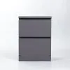 S01040 Варма 2 комод 40х54х40, серый