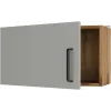 Навесной шкаф над вытяжкой 60х33,8х29 «Мирах сер\дер»