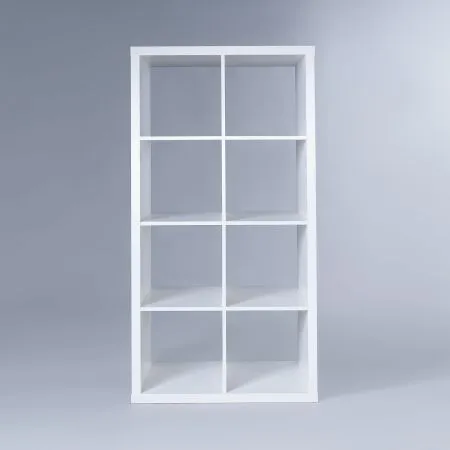 S00036 Фора 8 стеллаж 76х146х38, белый