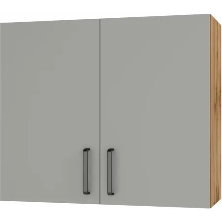 Навесной шкаф 80х67,6х29 «Мирах сер\дер»