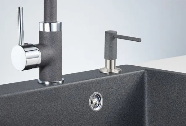 018 D, ГРАФИТ (ЧЁРНО-СЕРЫЙ), ДОЗАТОР КУХОННЫЙ