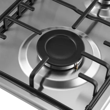 Комбинированная варочная панель MAUNFELD EEHS.64.3CS/KG Нержавеющая сталь