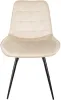 Стул для дома Бюрократ CH-K2_4 комплект 4шт бежевый Holland 06 металл черный на ножках (CH-K2_1/HL07_4)