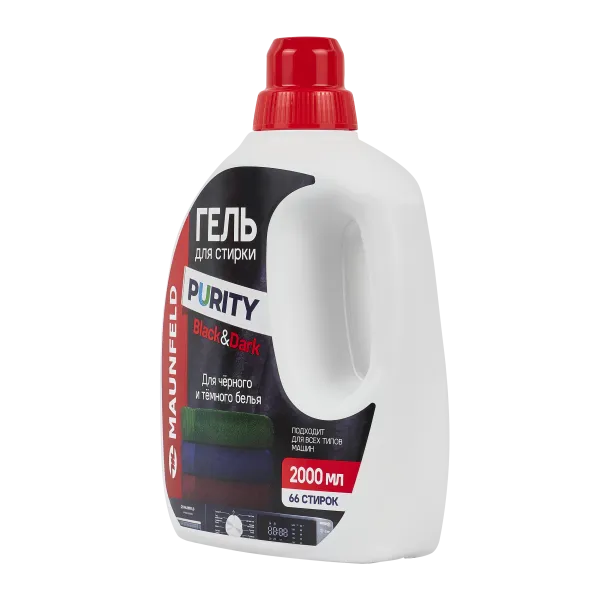 Гель для стирки Maunfeld Purity Black&Dark 2000мл MWL2000PB Бирюзовый