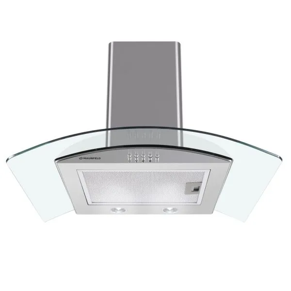 Кухонная вытяжка MAUNFELD Ancona PlusA 60 нержавеющая сталь\прозрачное стекло Нержавеющая сталь