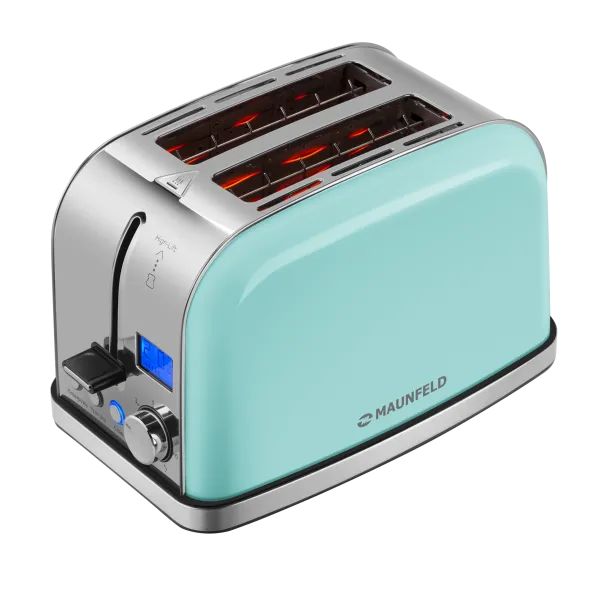 Тостер MAUNFELD MF-821 Мятный
