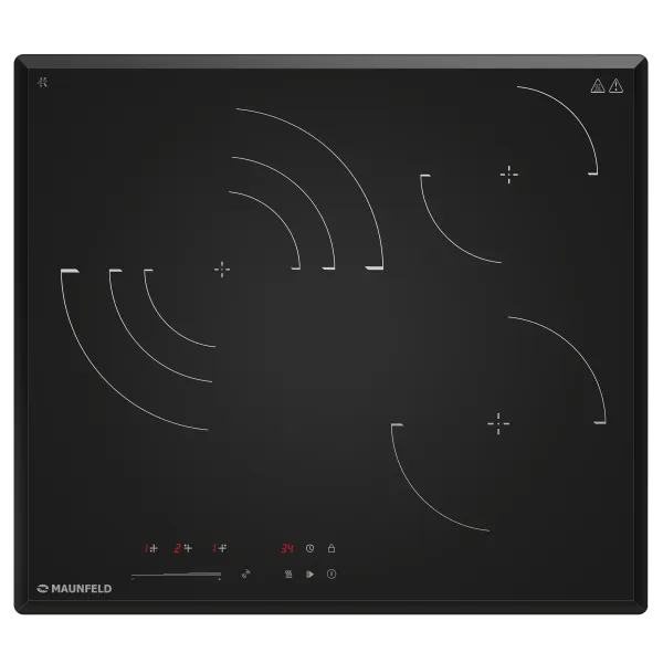 Электрическая варочная панель MAUNFELD CVCE593STBK LUX Черный