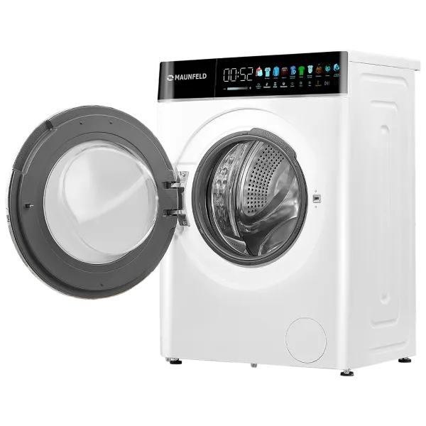 Стиральная машина c инвертором и паром MAUNFELD MFWM129WH05 Белый