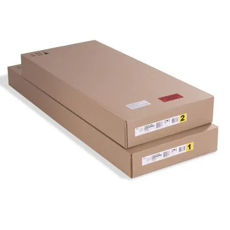 2.02.03.380.1 СИРИУС тумба 2 двери со стеклом и 3 ящика 117х95 белая RU