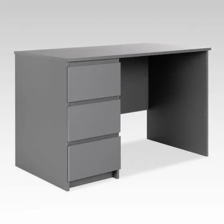 2.03.06.090.4 КАСТОР стол письменный 3 ящика 116х65 RU серый