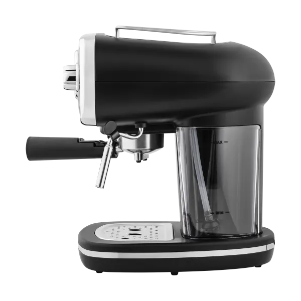 Кофемашина рожкового типа MAUNFELD MF-736BK Черный