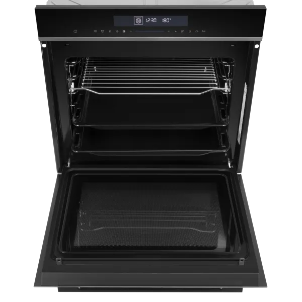 Шкаф духовой электрический с СВЧ MAUNFELD MEOR7217SM Черный