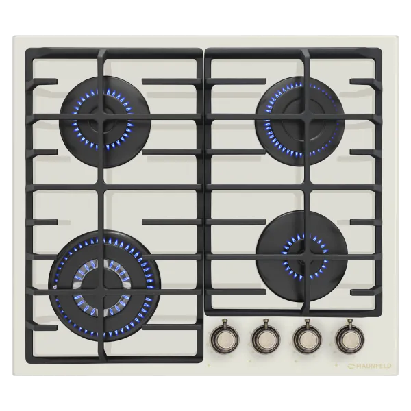 Газовая варочная панель MAUNFELD EGHG.64.63CR/G Бежевый