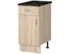Шкаф напольный 40см 1ящ «Дуб Сонома»