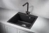 5102, ЧЁРНЫЙ, кухонная мойка, кварц