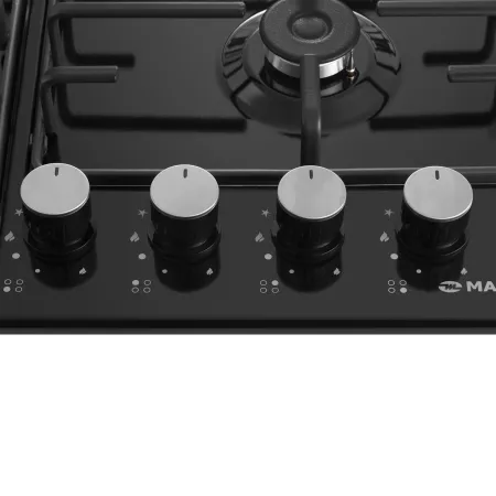 Газовая варочная панель MAUNFELD EGHE.64.3STS-EB/G Черный