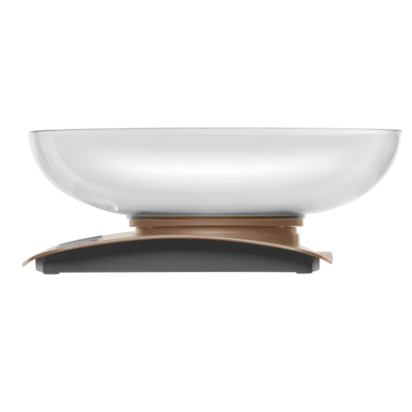 Кухонные весы с чашей MAUNFELD MKS-515P Золотой