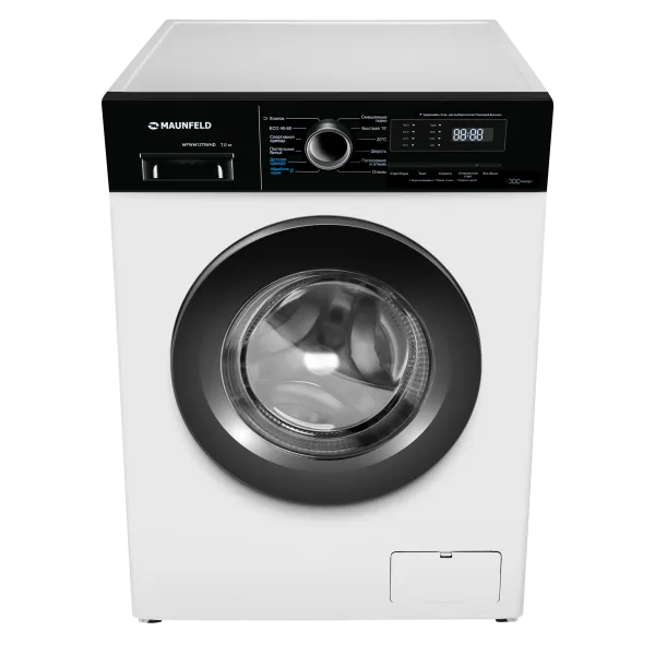 Стиральная машина c инвертором и паром MAUNFELD MFWM127IWHD Белый