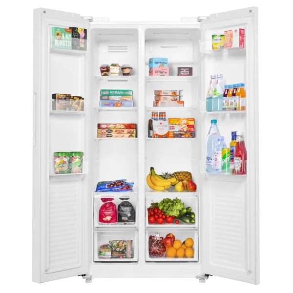 Холодильник с инвертором MAUNFELD MFF177NFWE Белый