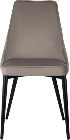 Стул для дома Бюрократ CH-K4 т.бежевый Holland 61 металл черный на ножках (CH-K4_1/HL61)