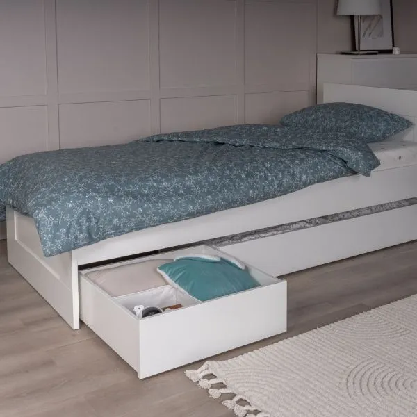 2.01.09.120.1 ОРИОН ящик под кровать выкатной 60 белый RU