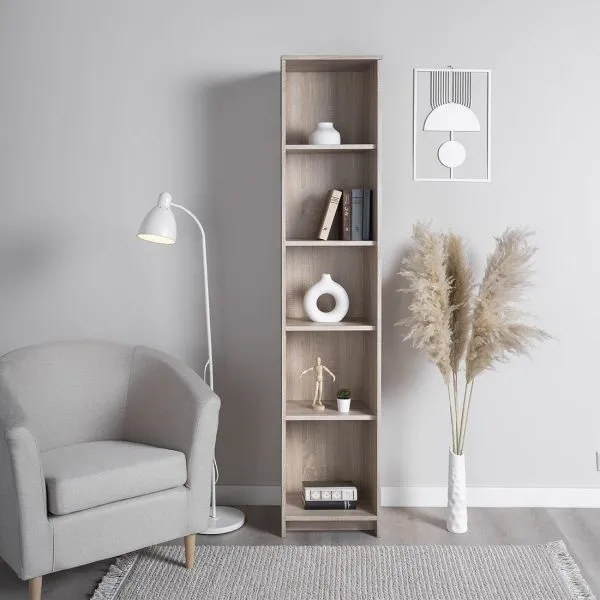 2.02.07.150.3 СИРИУС стеллаж 39х190 сонома RU