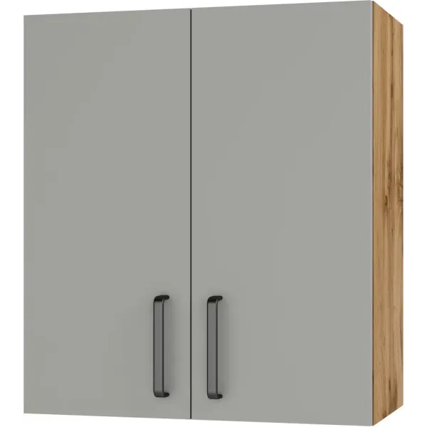 Навесной шкаф 60х67,6х29 «Мирах сер\дер»