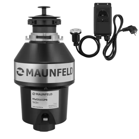 Измельчитель пищевых отходов с пневмокнопкой MAUNFELD MWD5602PB